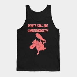 Hazel (Red on Black Version) Tank Top